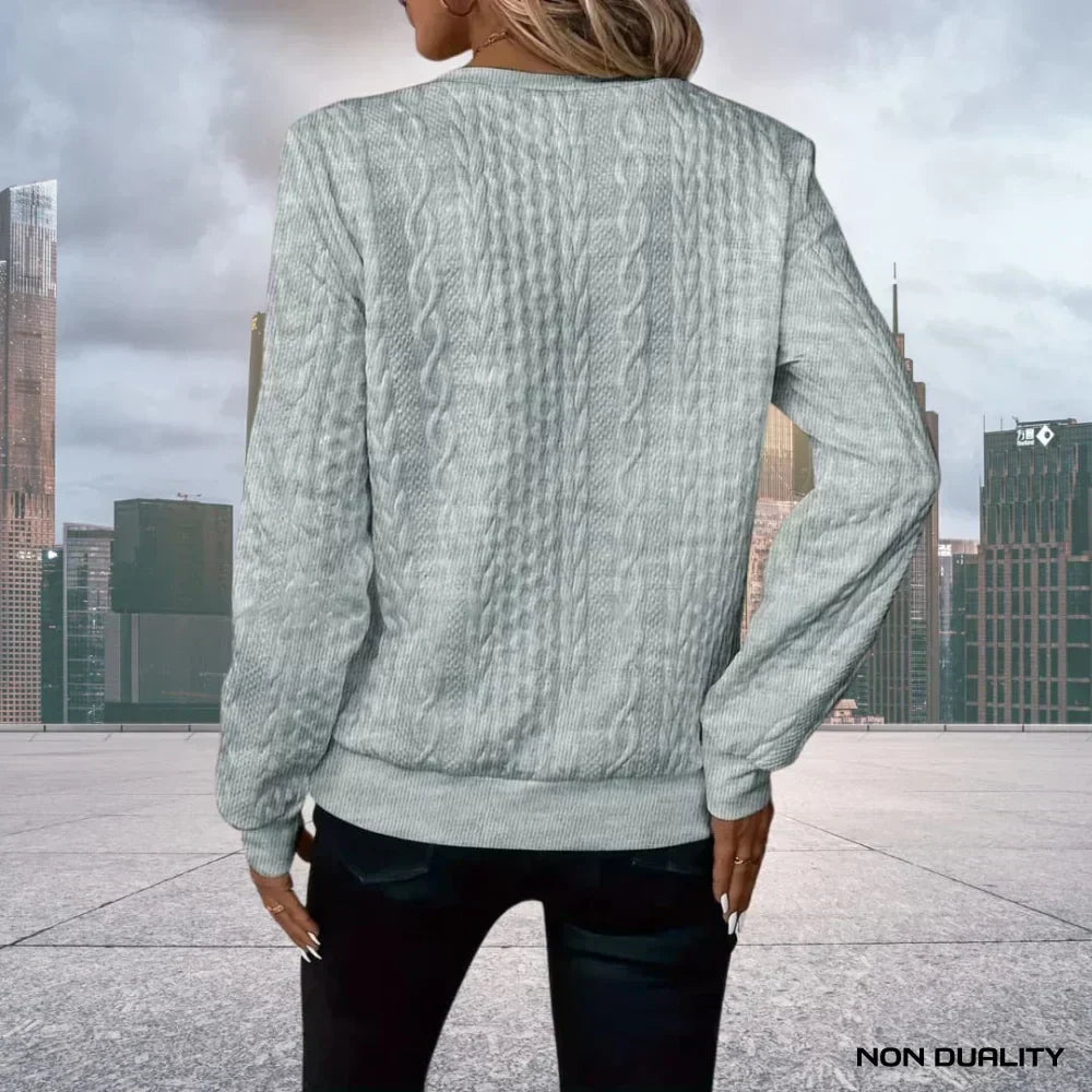 Gina - Non-Duality Zip-Up Sweater