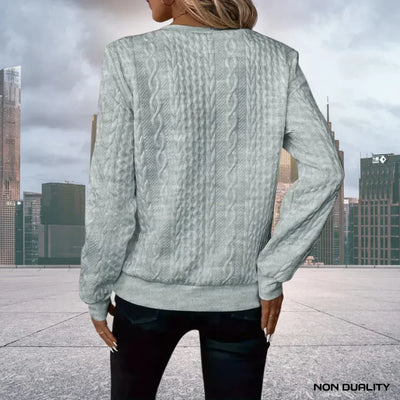 Gina - Non-Duality Zip-Up Sweater