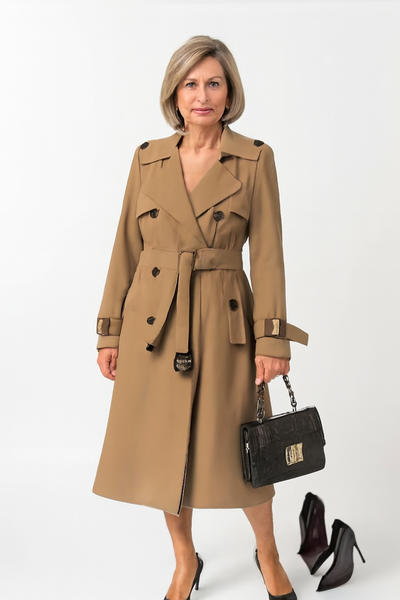 Georgiana – Timeless Chic Trench Coat