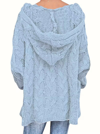 Miette - Casual Long Sleeve Knitted Sweater