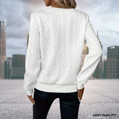 Gina - Non-Duality Zip-Up Sweater