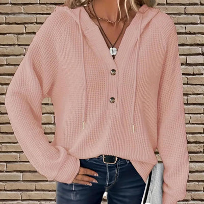 Zyrae™ | Oversized V-Neck Sweat