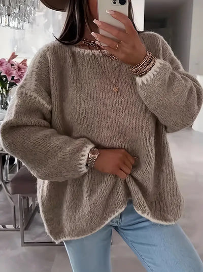 Usalda - Long Sleeve Knitted Sweater