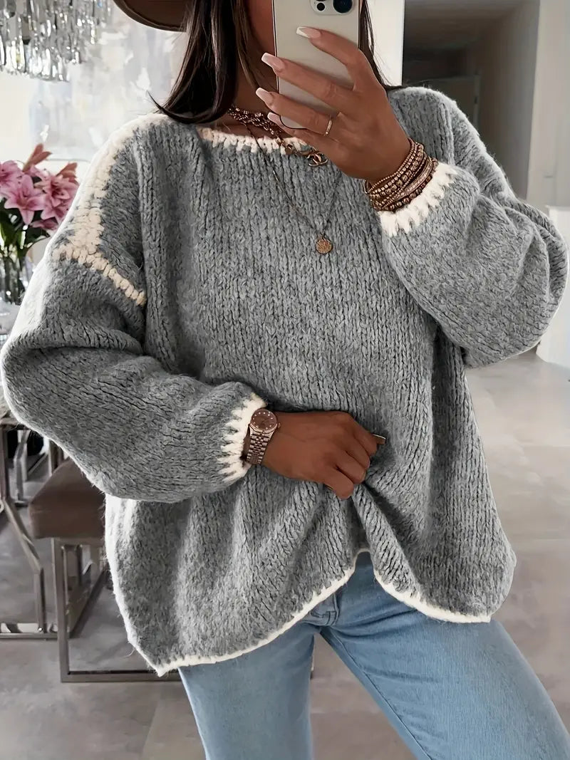 Usalda - Long Sleeve Knitted Sweater