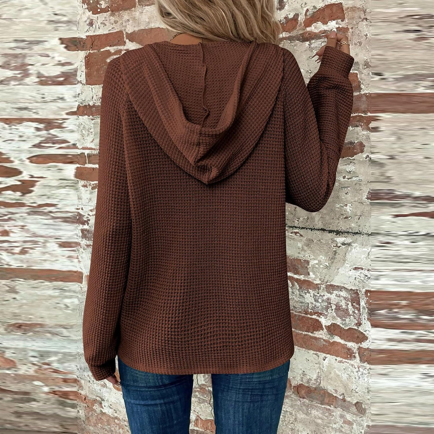 Zyrae™ | Oversized V-Neck Sweat