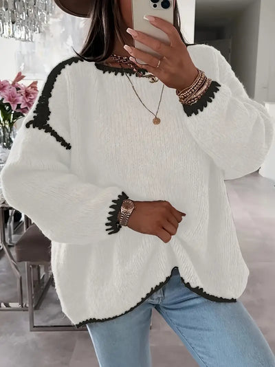 Usalda - Long Sleeve Knitted Sweater