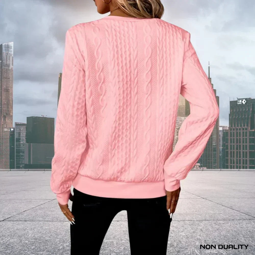 Gina - Non-Duality Zip-Up Sweater