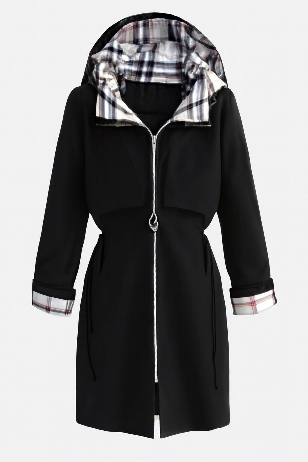 Sky | Coat with Front Closure
