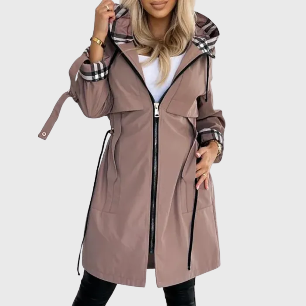Sky | Coat with Front Closure