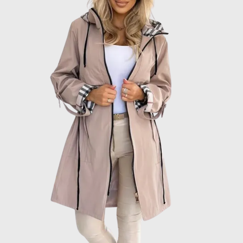 Sky | Coat with Front Closure