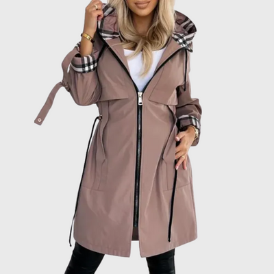 Sky | Coat with Front Closure