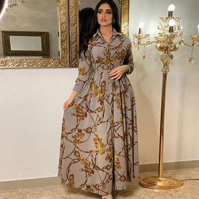 Charita | Luxe Printed Dress