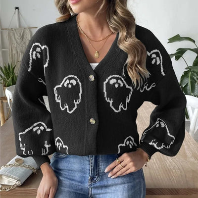 Elegant Halloween Knitwear