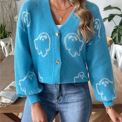 Elegant Halloween Knitwear