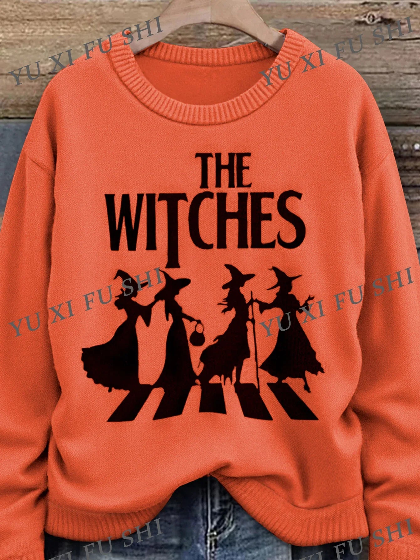 Casual Loose Fit Halloween Sweater