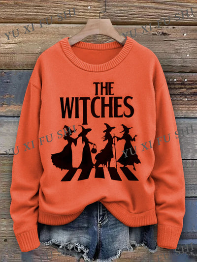 Casual Loose Fit Halloween Sweater