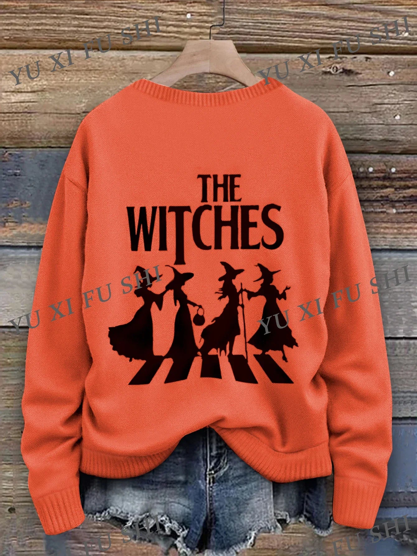 Casual Loose Fit Halloween Sweater