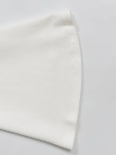 High-Low Long Sleeves Asymmetric Solid Color One-Shoulder Maxi Dresses