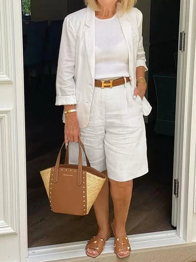 Elina | Sleek Blazer Set