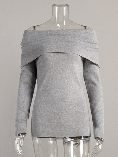 Erica | Off-Shoulder Elegance Sweater