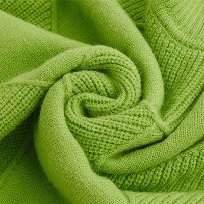 Kylie | Textured Turtleneck Knit Sweater