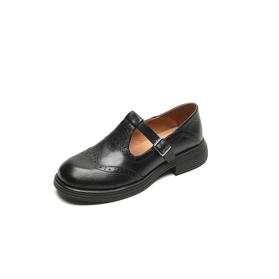Mattea | Elegant Mary Janes Made Of Leather