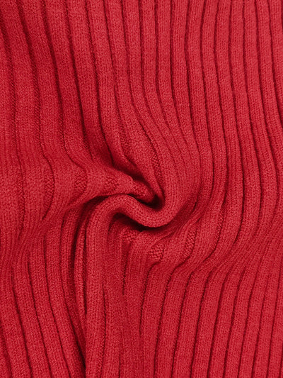 Loose Asymmetric Solid Color Split-Joint High Neck Sweater Tops