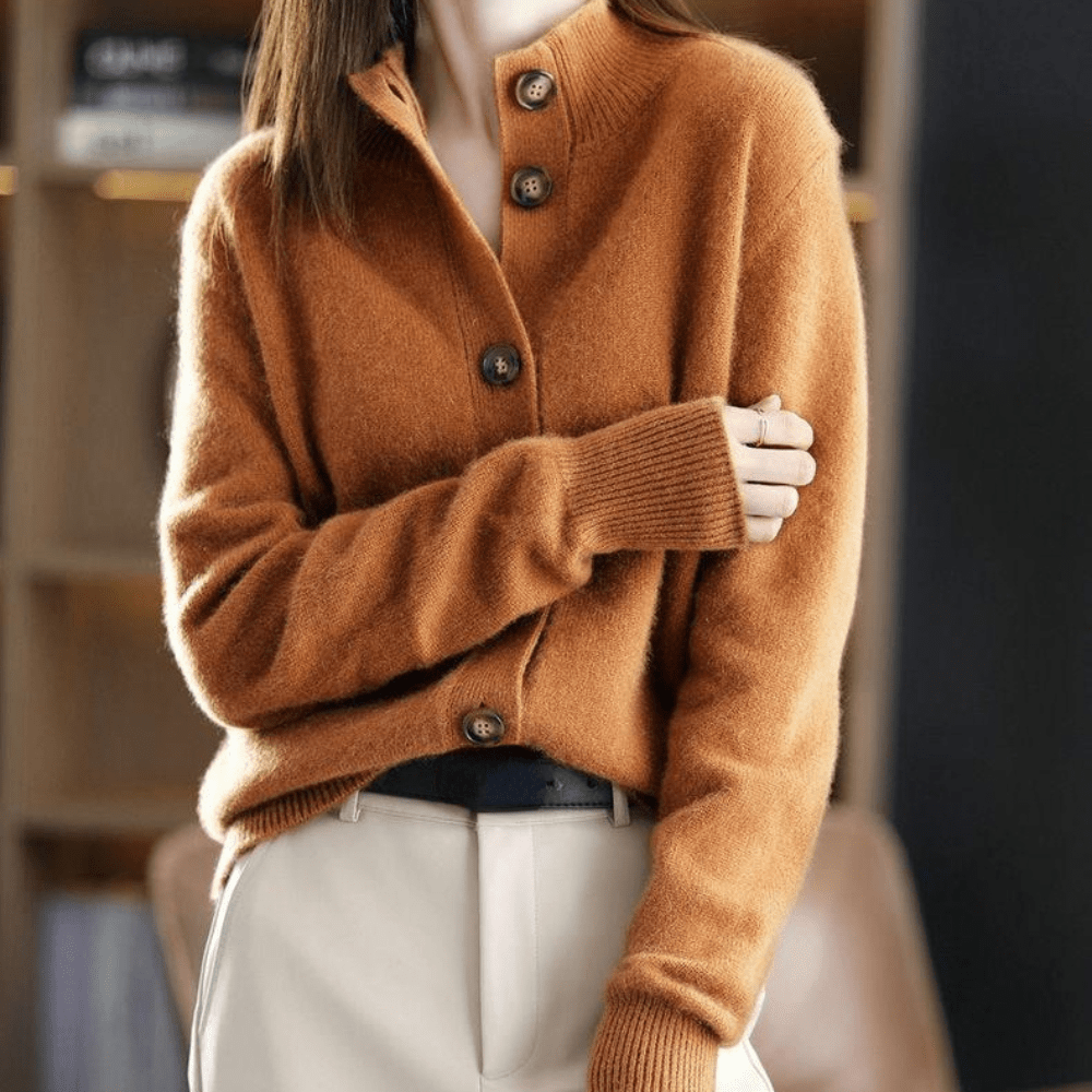 Anny | Luxurious Cashmere Knit Cardigan