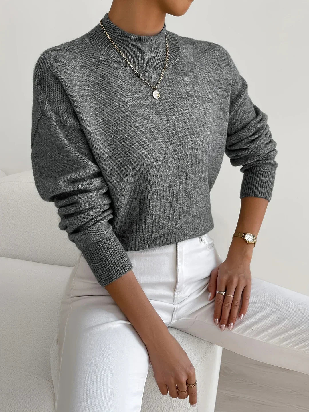 Donna – Classic Turtleneck for Effortless Elegance