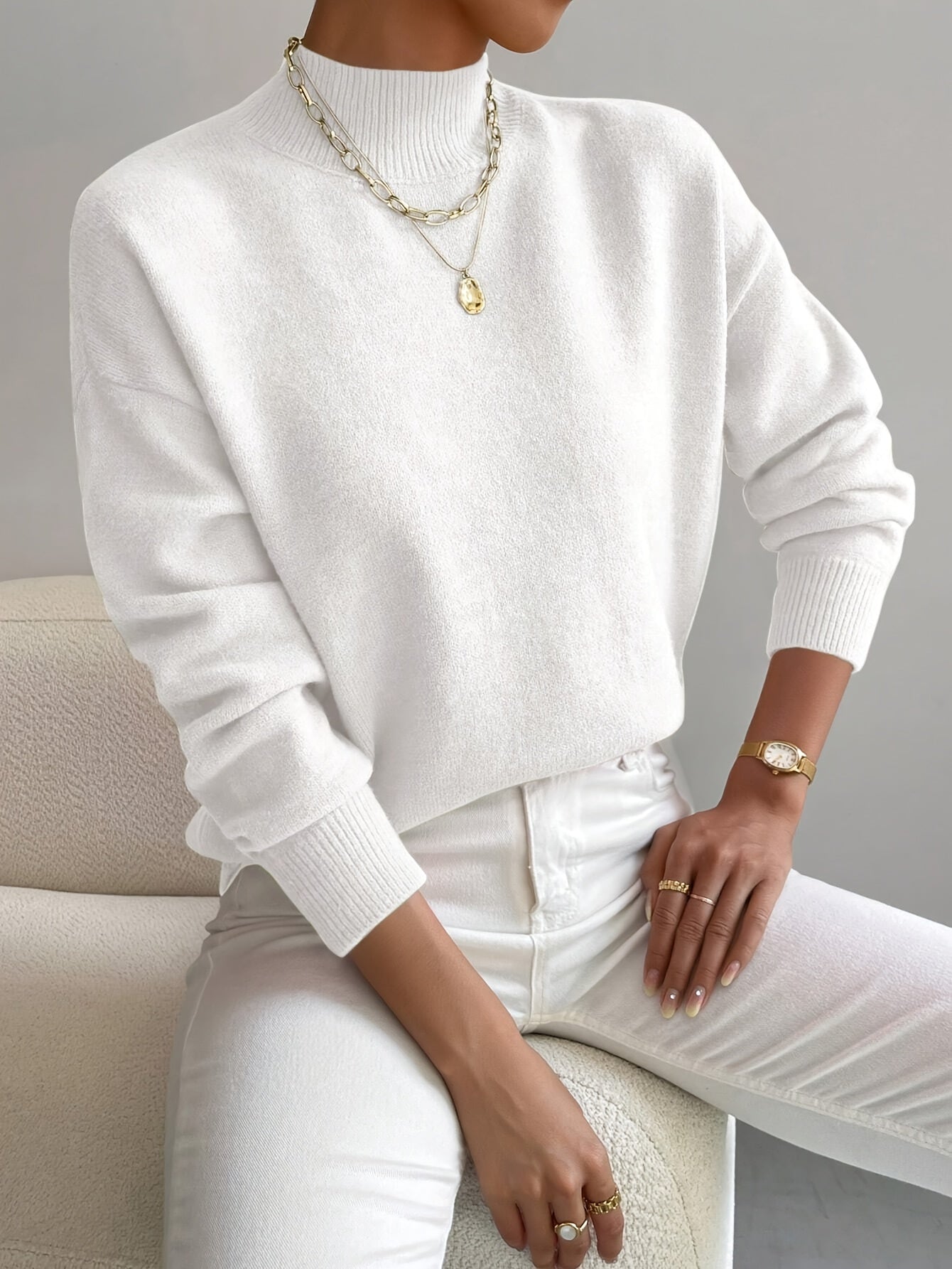 Donna – Classic Turtleneck for Effortless Elegance