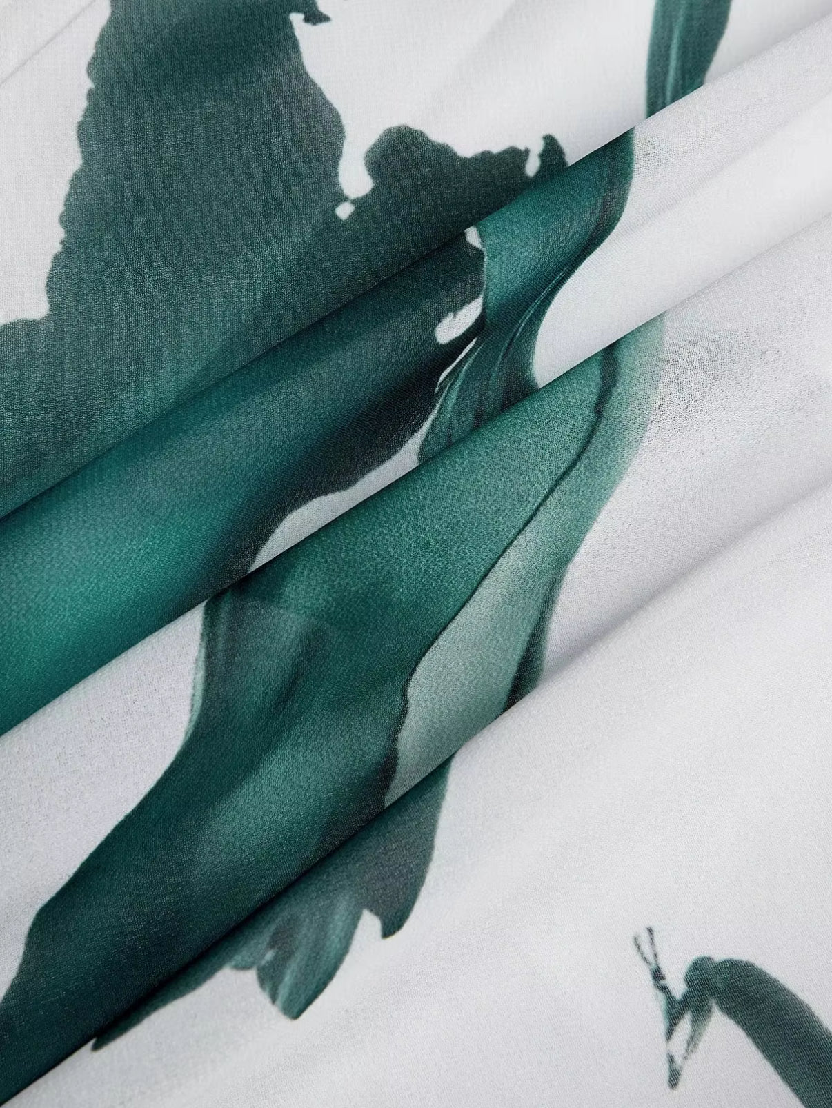 Nayla™ | Long Dress with Watercolor Print